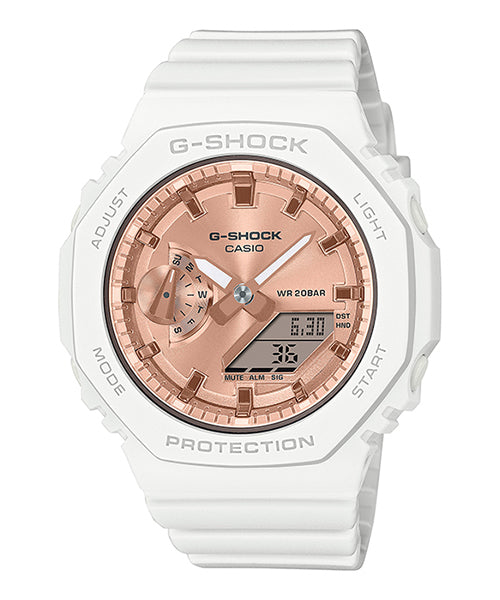 CASIO G-SHOCK GMA-S2100MD-7AJF White Rose Gold Women's Watch