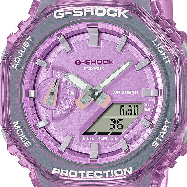 CASIO G-SHOCK GMA-S2100SK-4AJF Pink Clear Analog Digital Men's Watch