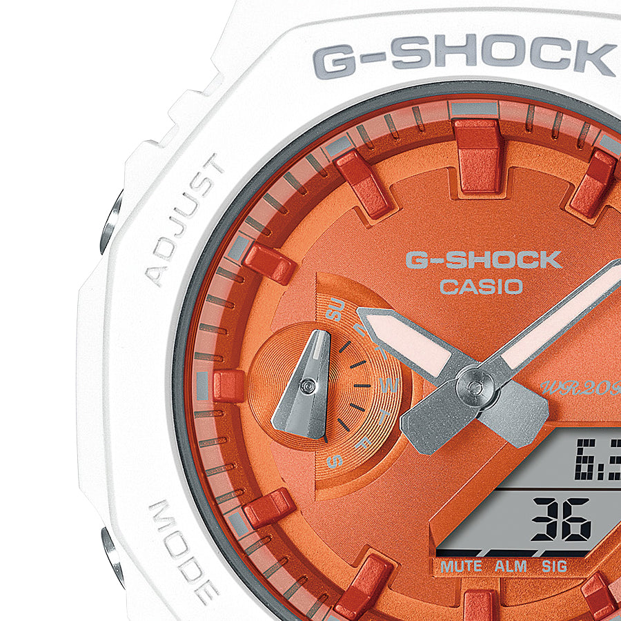 CASIO G-SHOCK GMA-S2100WS-7AJF Orange PRECIOUS HEART Women's Watch