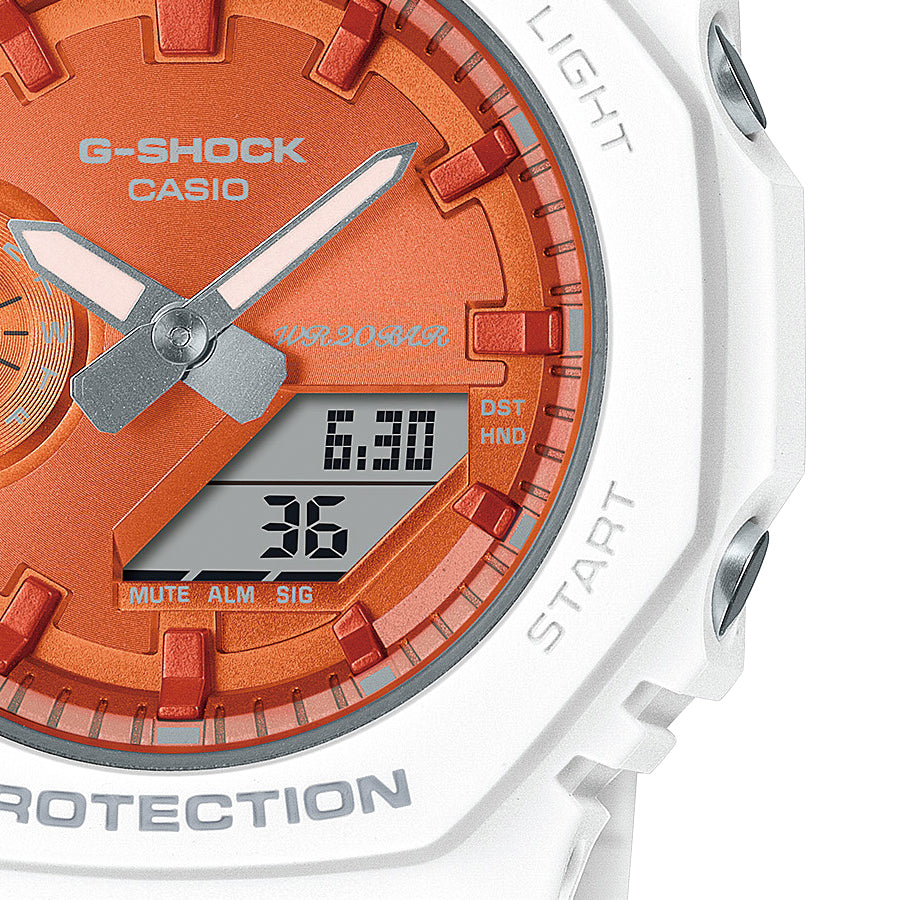 CASIO G-SHOCK GMA-S2100WS-7AJF Orange PRECIOUS HEART Women's Watch