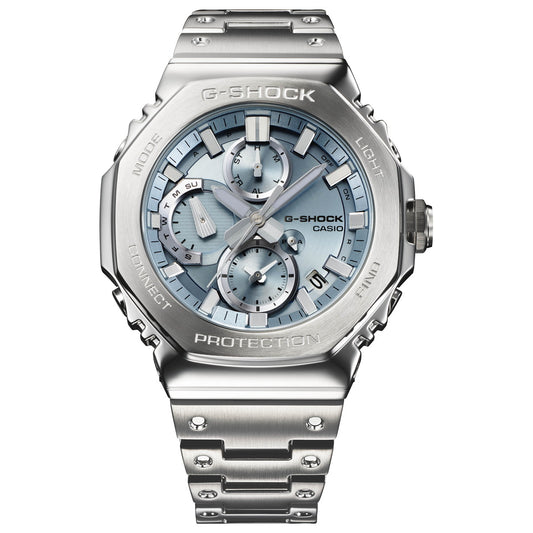 G-SHOCK GMC-B2100AD-2AJF Full Metal Blue Solar Chronograph Men's Watch product image