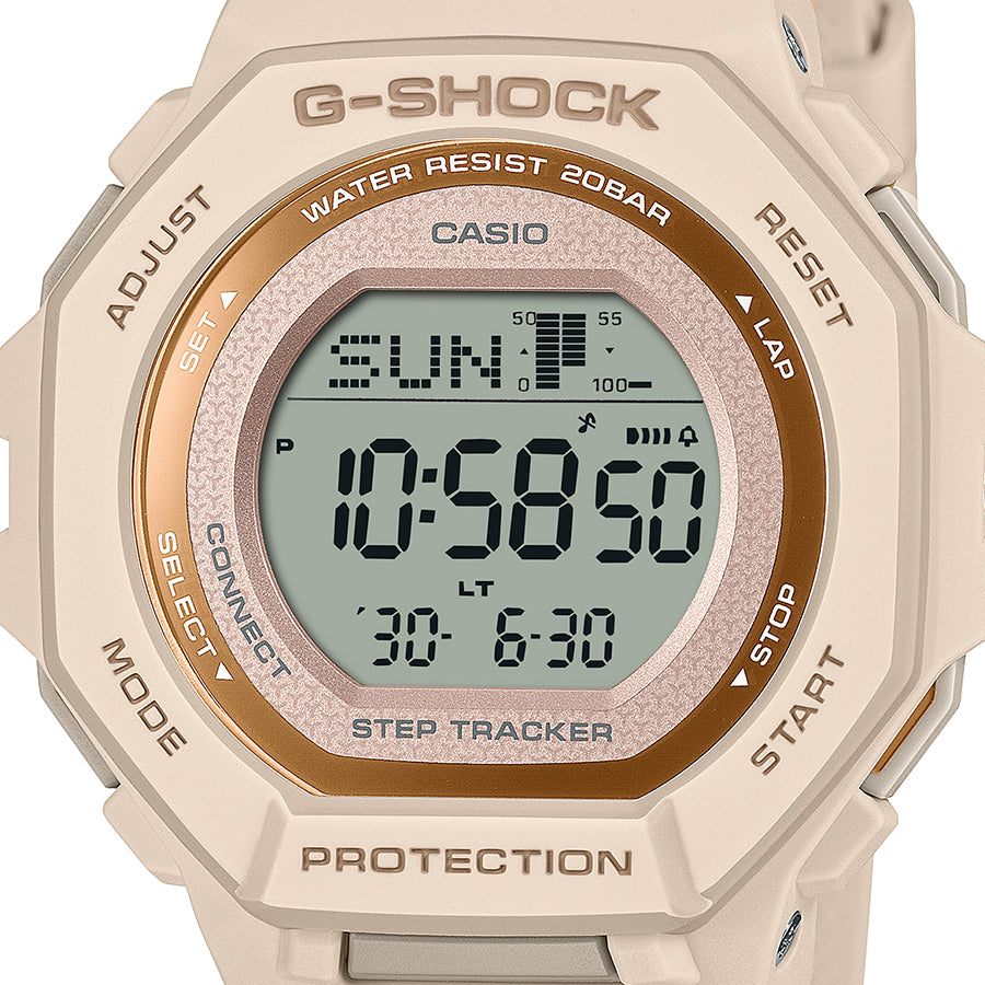 G-SHOCK GMD-B300-4JF Beige Pink Bluetooth Digital Women's Watch product image