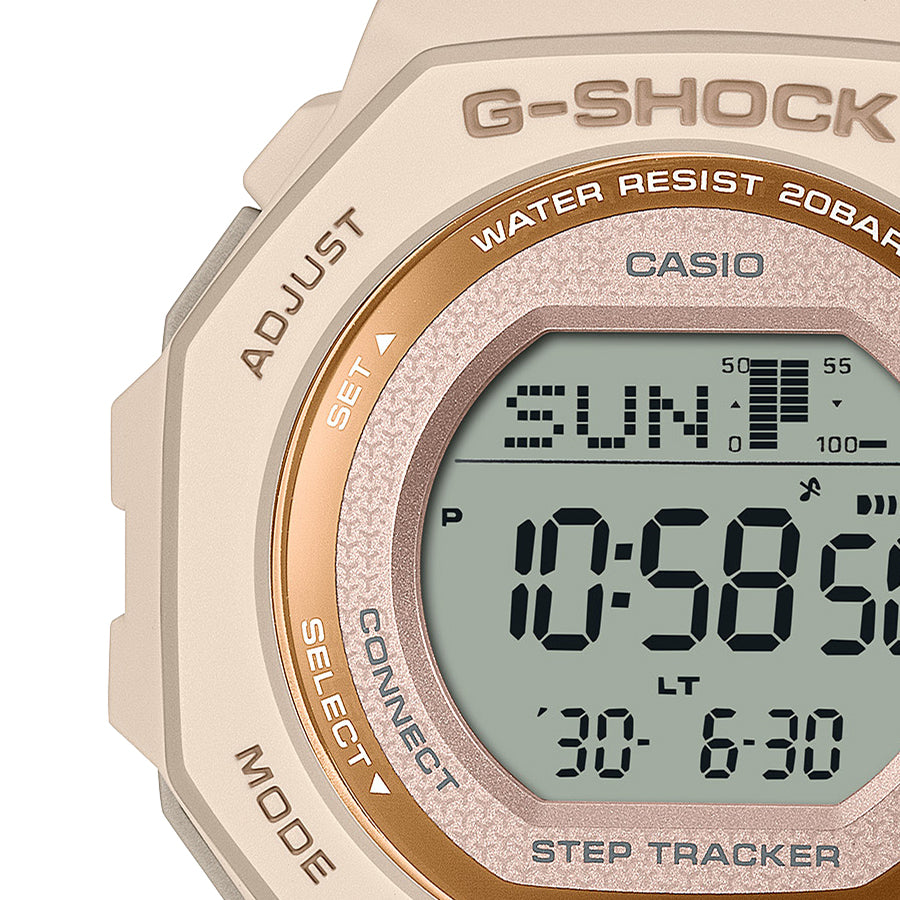 G-SHOCK GMD-B300-4JF Beige Pink Bluetooth Digital Women's Watch product image