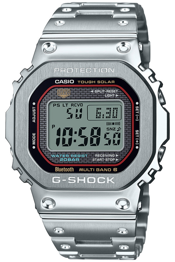 CASIO G-SHOCK GMW-B5000D-1CJF Silver Stainless Steel Men's Watch