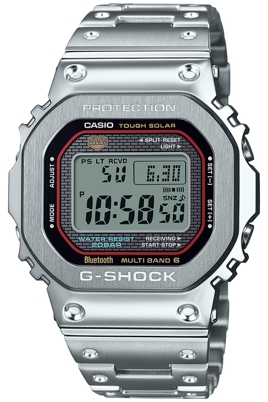 CASIO G-SHOCK GMW-B5000D-1CJF Silver Stainless Steel Men's Watch