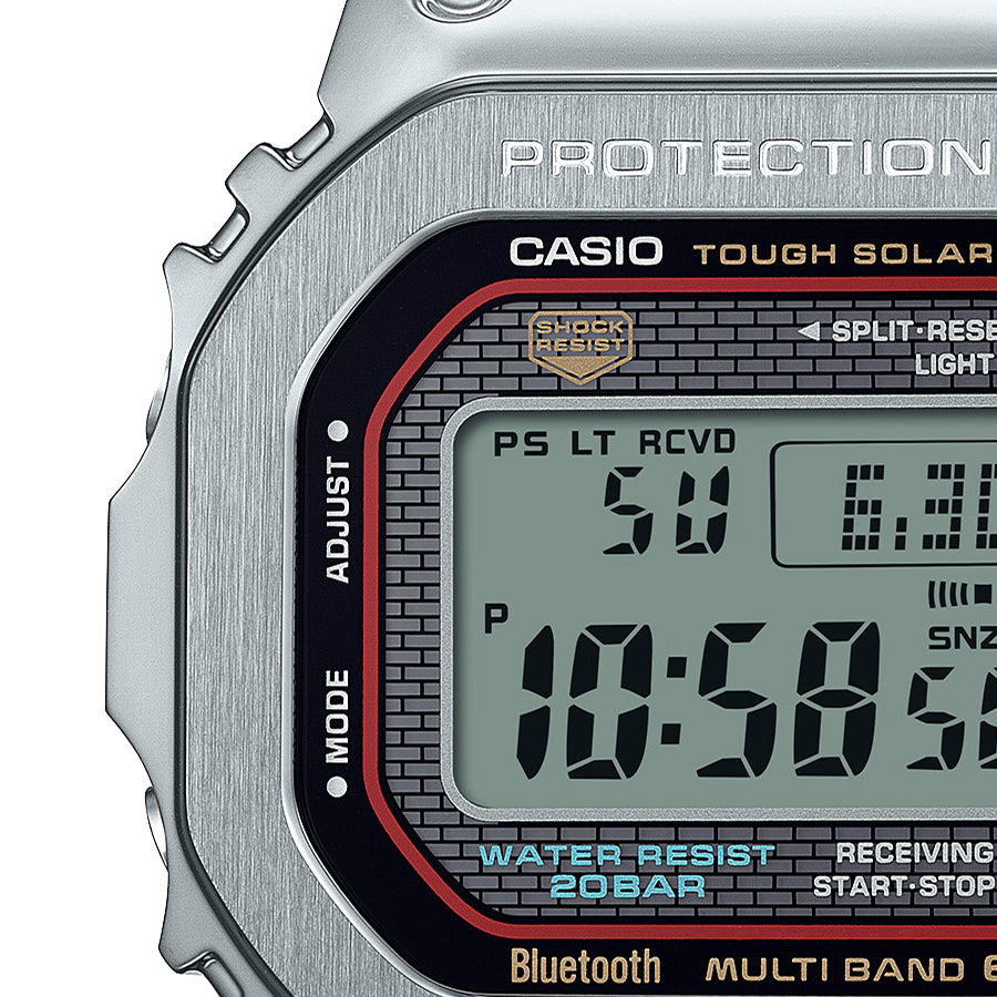 CASIO G-SHOCK GMW-B5000D-1CJF Silver Stainless Steel Men's Watch