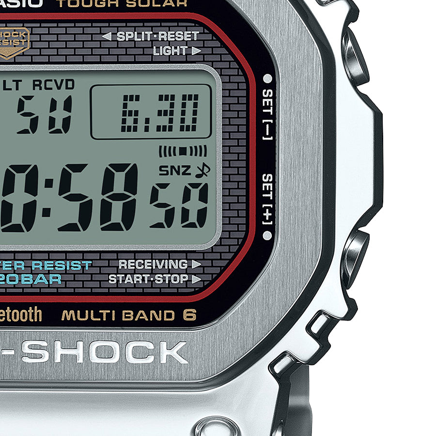 CASIO G-SHOCK GMW-B5000D-1CJF Silver Stainless Steel Men's Watch