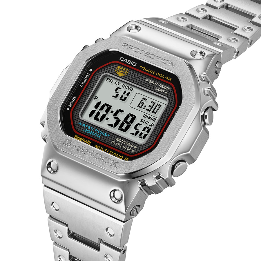 CASIO G-SHOCK GMW-B5000D-1CJF Silver Stainless Steel Men's Watch