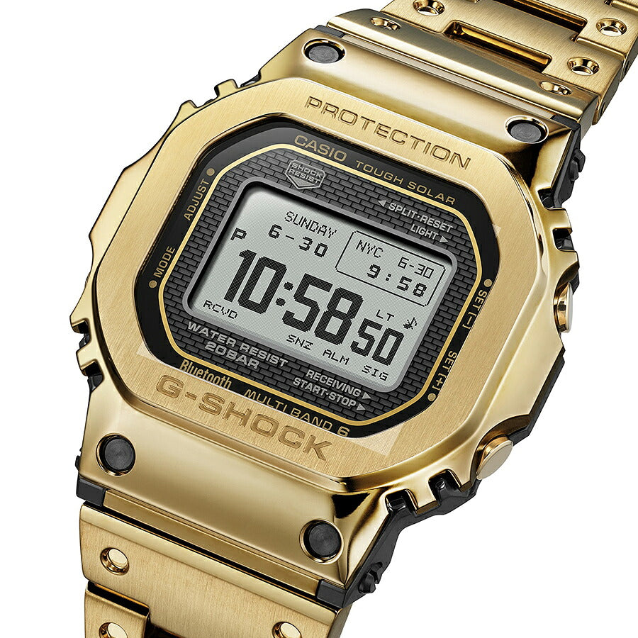 CASIO G-Shock GMW-BZ5000GD-9JF Gold Solar Stainless Steel Men's Watch