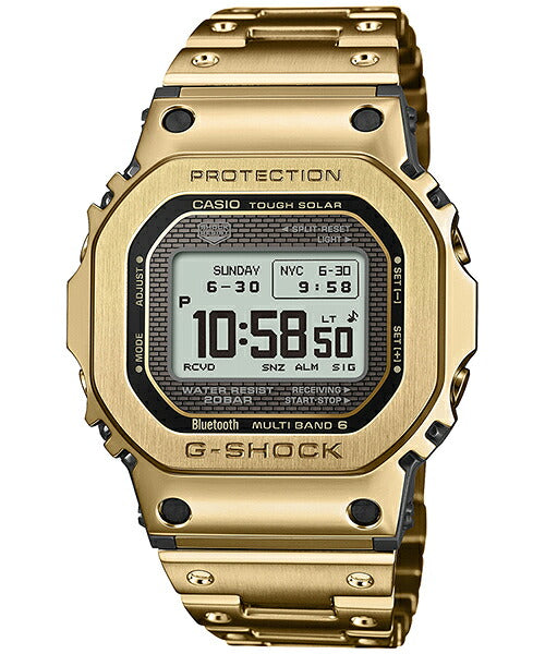CASIO G-Shock GMW-BZ5000GD-9JF Gold Solar Stainless Steel Men's Watch