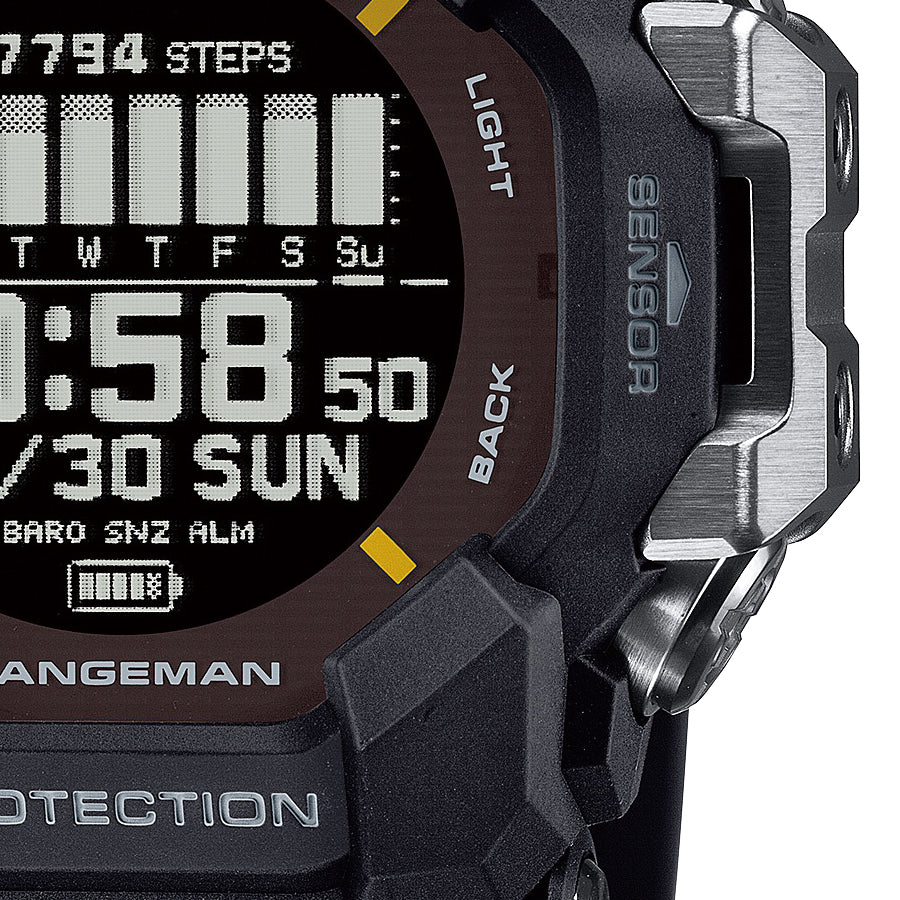 CASIO G-SHOCK MASTER OF G Rangeman GPR-H1000-1JR Black Men's Watch