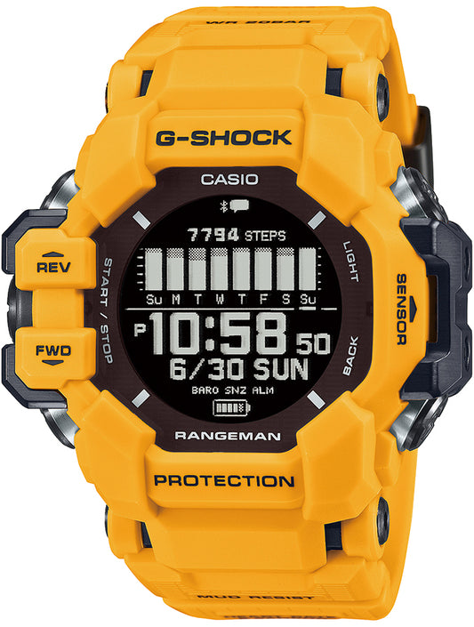CASIO RANGEMAN GPR-H1000-9JR Black GPS Heart Rate Unisex Watch
