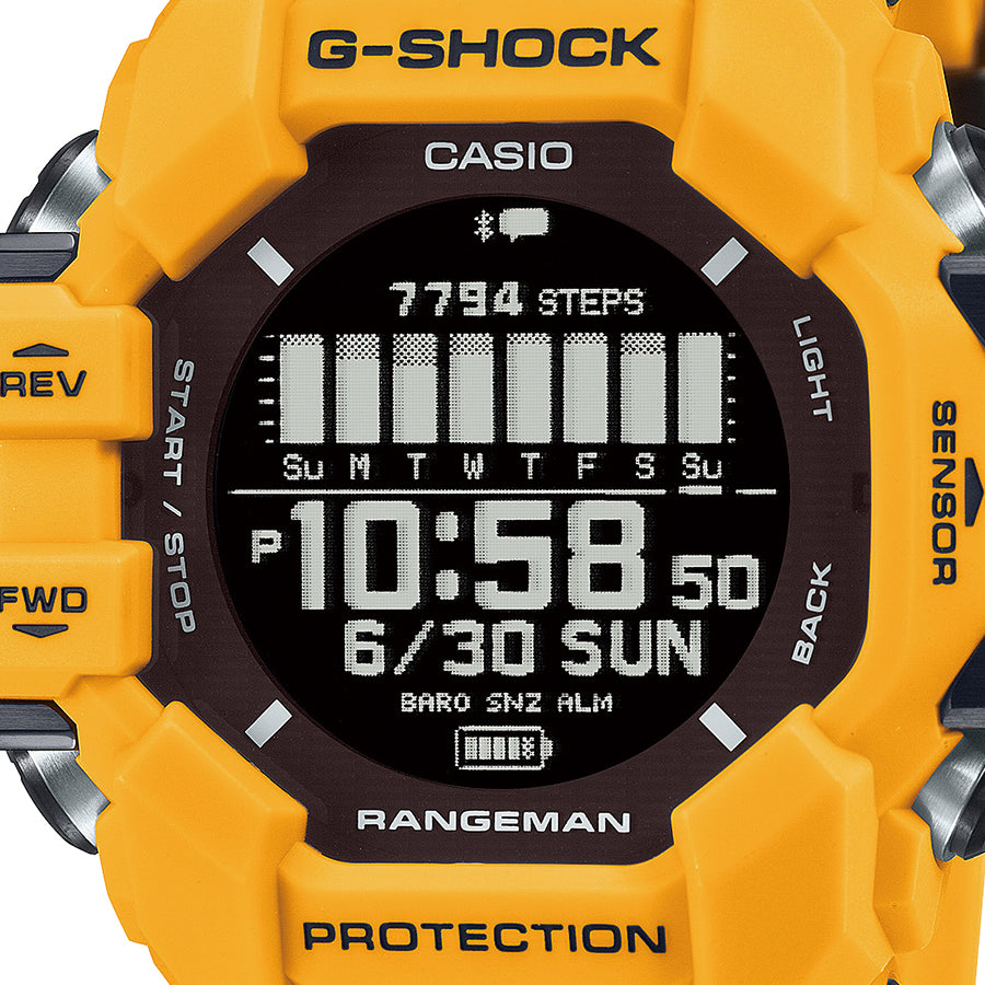 CASIO RANGEMAN GPR-H1000-9JR Black GPS Heart Rate Unisex Watch