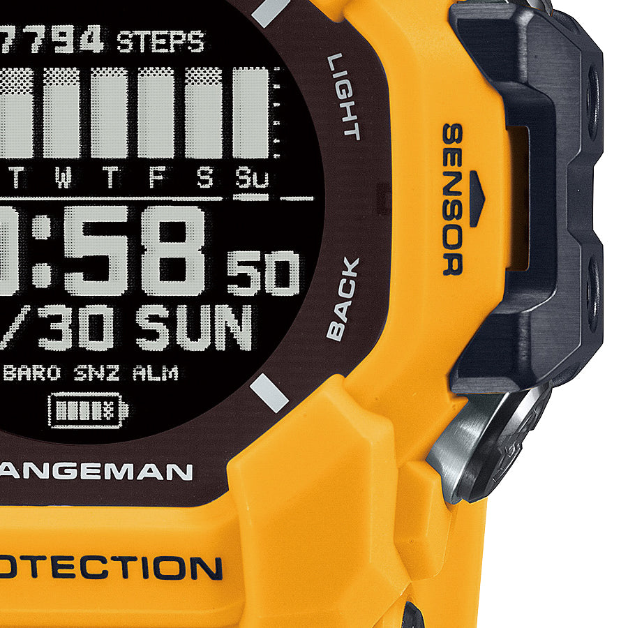 CASIO RANGEMAN GPR-H1000-9JR Black GPS Heart Rate Unisex Watch