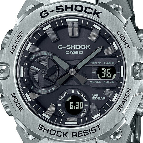 CASIO G-SHOCK G-STEEL GST-B400D-1AJF Black Silver Men's Watch