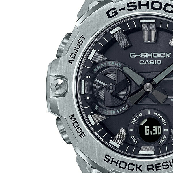 CASIO G-SHOCK G-STEEL GST-B400D-1AJF Black Silver Men's Watch
