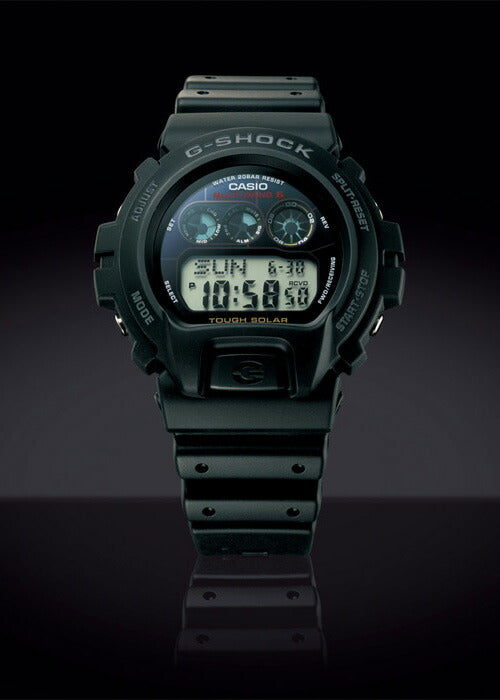 CASIO G-SHOCK GW-6900-1JF Black Tough Solar Atomic Radio Men's Watch