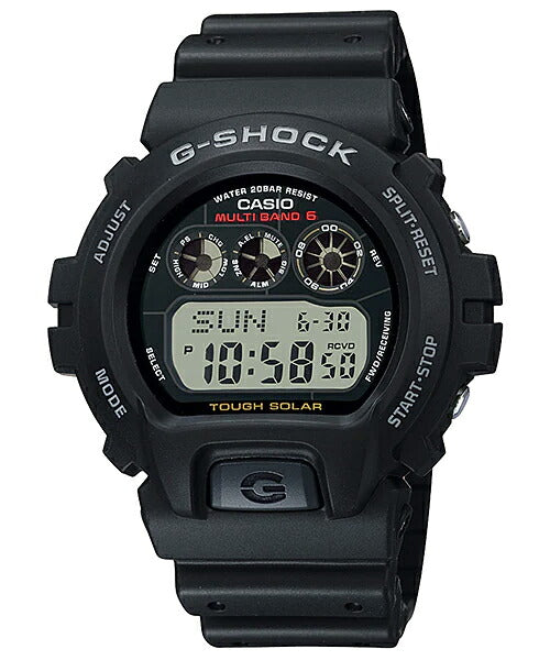 CASIO G-SHOCK GW-6900-1JF Black Tough Solar Atomic Radio Men's Watch