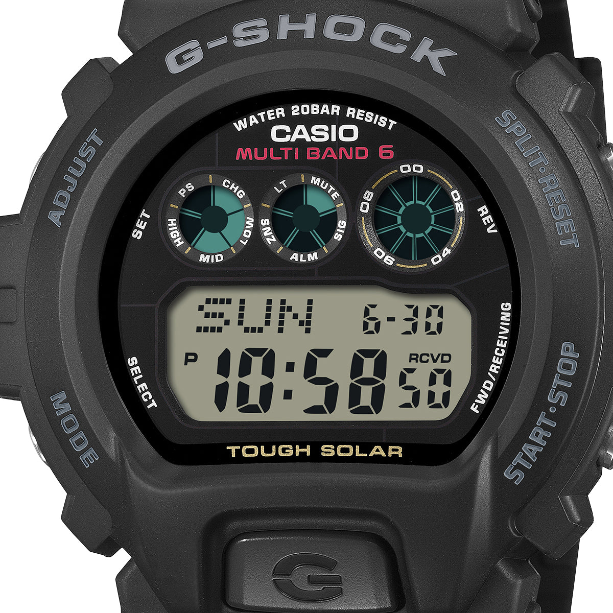 CASIO G-SHOCK GW-6900U-1JF Black Resin Men's Watch