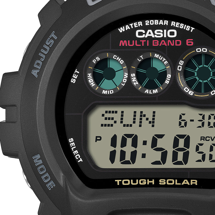 CASIO G-SHOCK GW-6900U-1JF Black Resin Men's Watch