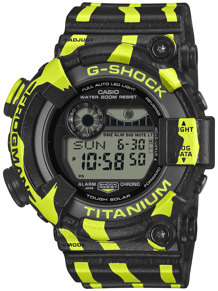 CASIO G-SHOCK GW-8200TPF-1JR MASTER OF G FROGMAN Black Men's Watch