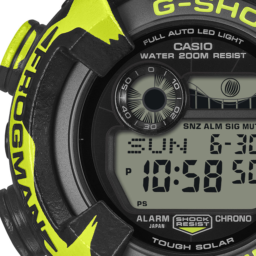CASIO G-SHOCK GW-8200TPF-1JR MASTER OF G FROGMAN Black Men's Watch