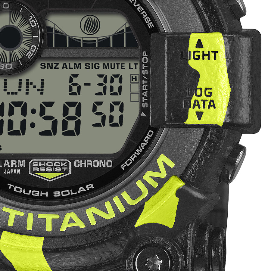 CASIO G-SHOCK GW-8200TPF-1JR MASTER OF G FROGMAN Black Men's Watch