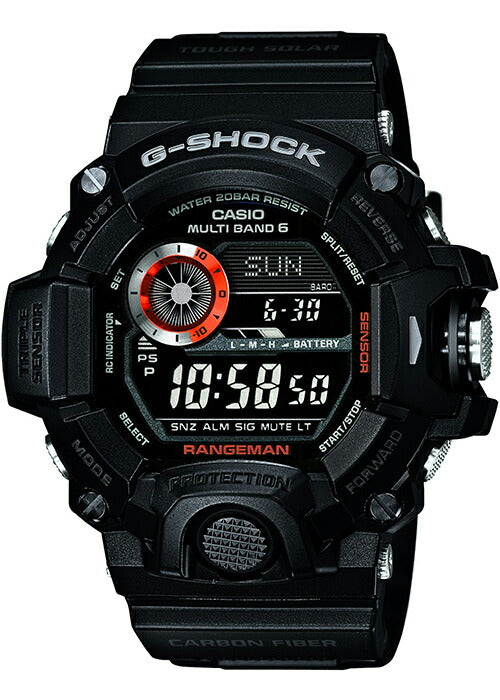 CASIO G-SHOCK GW-9400BJ-1JF Black Master of G RANGEMAN Men's Watch