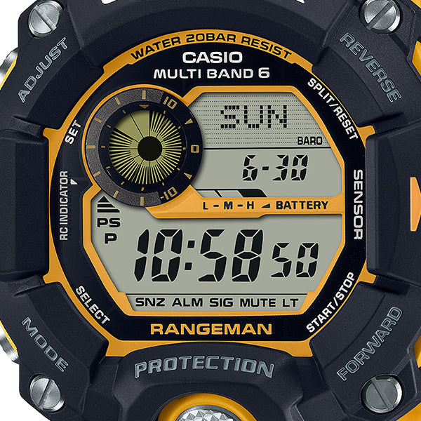 CASIO G-SHOCK GW-9400YJ-1JF Black Master of G RANGEMAN Men's Watch