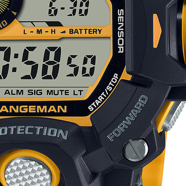 CASIO G-SHOCK GW-9400YJ-1JF Black Master of G RANGEMAN Men's Watch