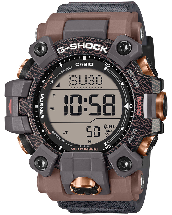 CASIO G-SHOCK GW-9502KJ-8JR Mudman Earthwatch Black Men's Watch