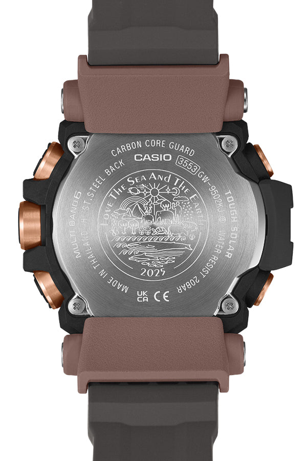 CASIO G-SHOCK GW-9502KJ-8JR Mudman Earthwatch Black Men's Watch