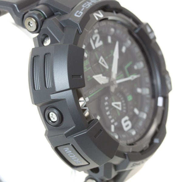 CASIO G-SHOCK GW-A1100-1A3JF Black Green Sky Cockpit Men's Watch