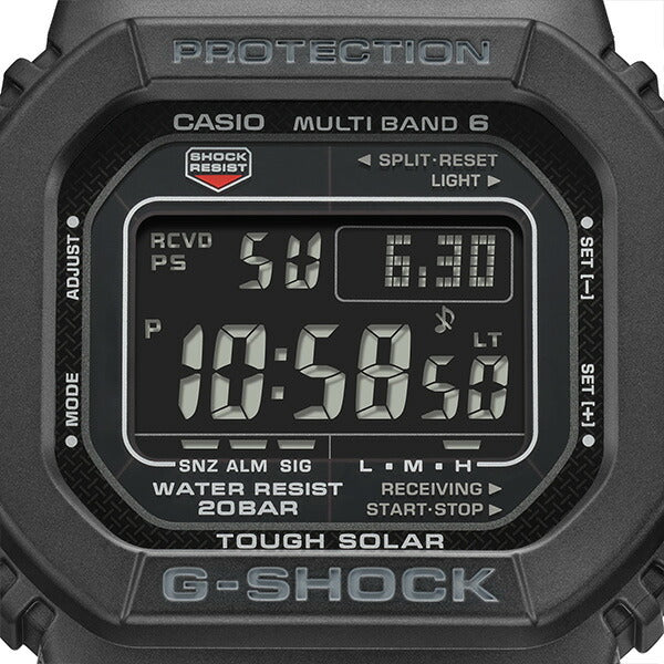 CASIO G-SHOCK GW-M5610U-1BJF Black 20 ATM Waterproof Solar Men Watch