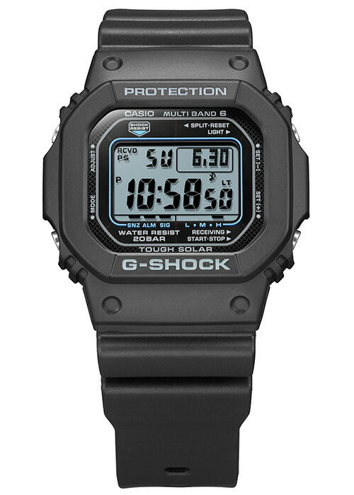 CASIO G-SHOCK GW-M5610U-1CJF Black Solar Radio Multiband 6 Men Watch