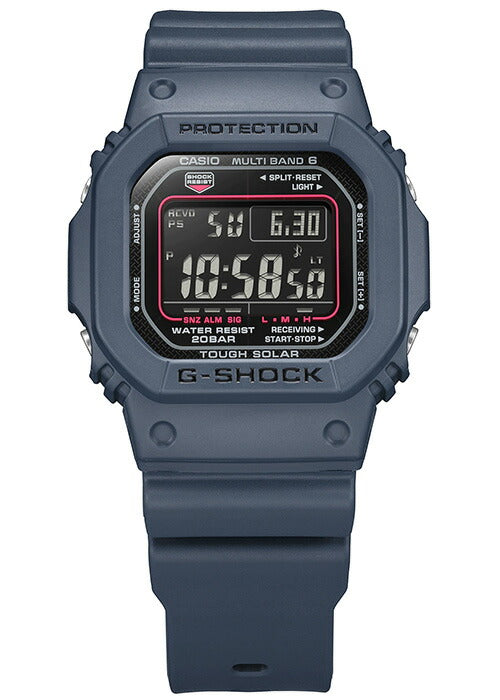 CASIO G-SHOCK GW-M5610U-2JF Black Navy Blue Solar Radio Men's Watch
