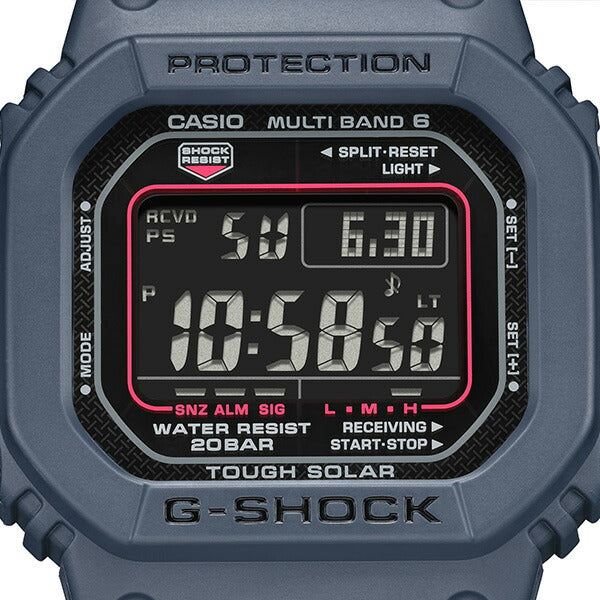 CASIO G-SHOCK GW-M5610U-2JF Black Navy Blue Solar Radio Men's Watch