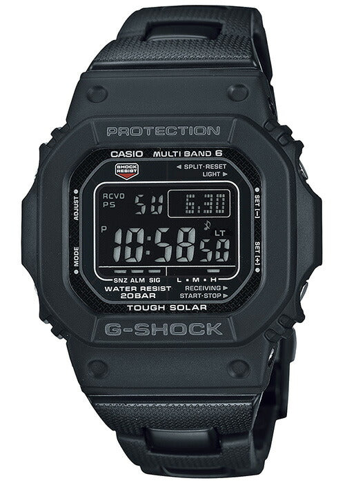 CASIO G-SHOCK GW-M5610UBC-1JF Black Solar Radio 6 Digital Men's Watch