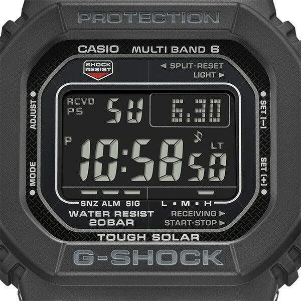 CASIO G-SHOCK GW-M5610UBC-1JF Black Solar Radio 6 Digital Men's Watch