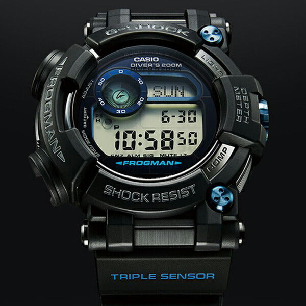 CASIO G-SHOCK GWF-D1000B-1JF Blue Master of G FROGMAN 6 Men's Watch