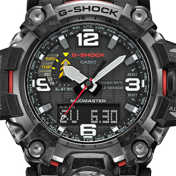 CASIO G-SHOCK GWG-2000-1A3JF Black Red CARBON MUDMASTER Men's Watch