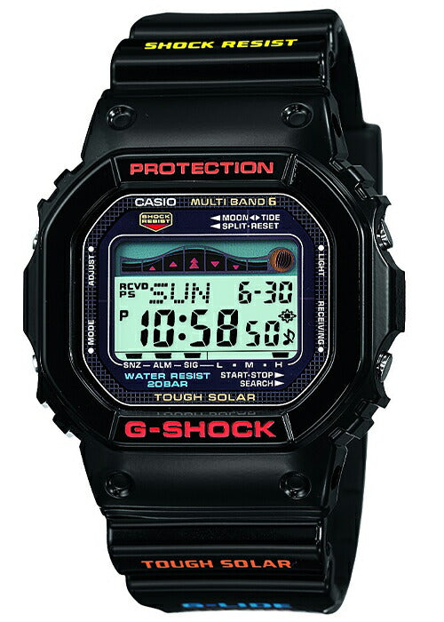 CASIO G-Shock GWX-5600-1JF Black G-Lide Tough Solar Radio Men's Watch