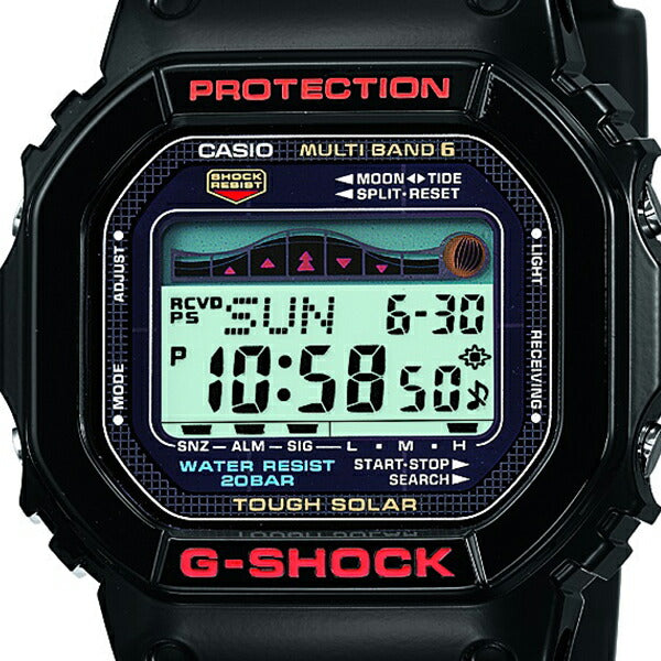 CASIO G-Shock GWX-5600-1JF Black G-Lide Tough Solar Radio Men's Watch