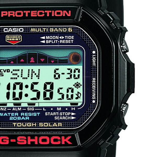 CASIO G-Shock GWX-5600-1JF Black G-Lide Tough Solar Radio Men's Watch