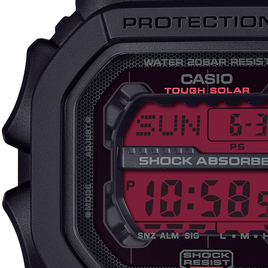 CASIO G-SHOCK GX-56BBR-1JF Black Digital Tough Solar Men's Watch