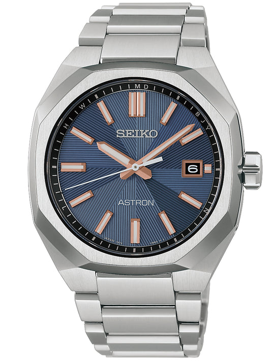 SEIKO ASTRON HAC001J Blue Solar Radio-Controlled Titanium Men's Watch