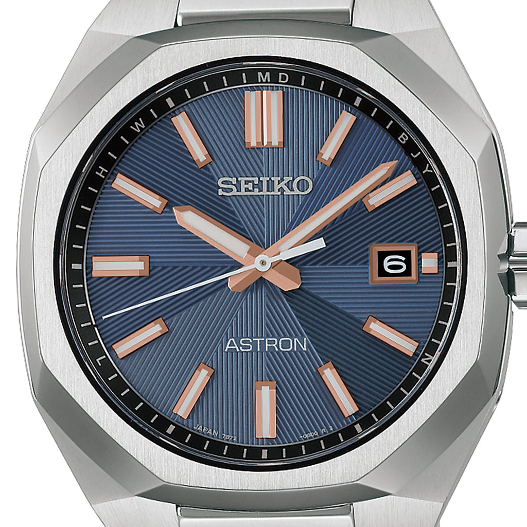 SEIKO ASTRON HAC001J Blue Solar Radio-Controlled Titanium Men's Watch