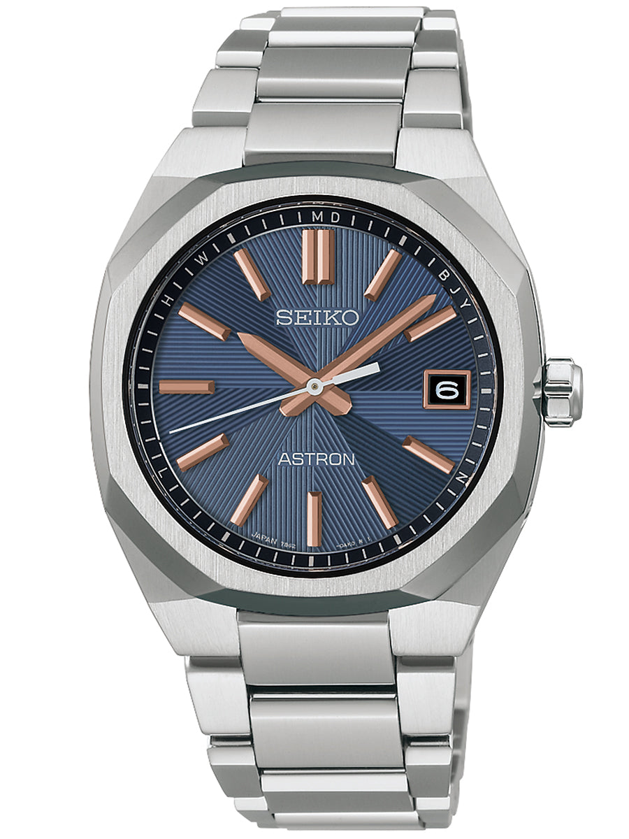 SEIKO ASTRON HAC002J Blue Titanium Solar Men's Watch
