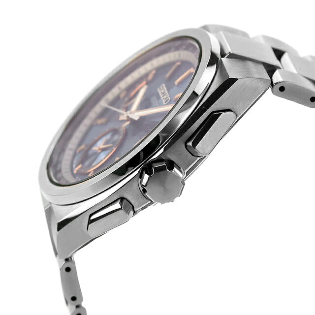 SEIKO ASTRON HAD002J Blue Solar Titanium Men's Watch