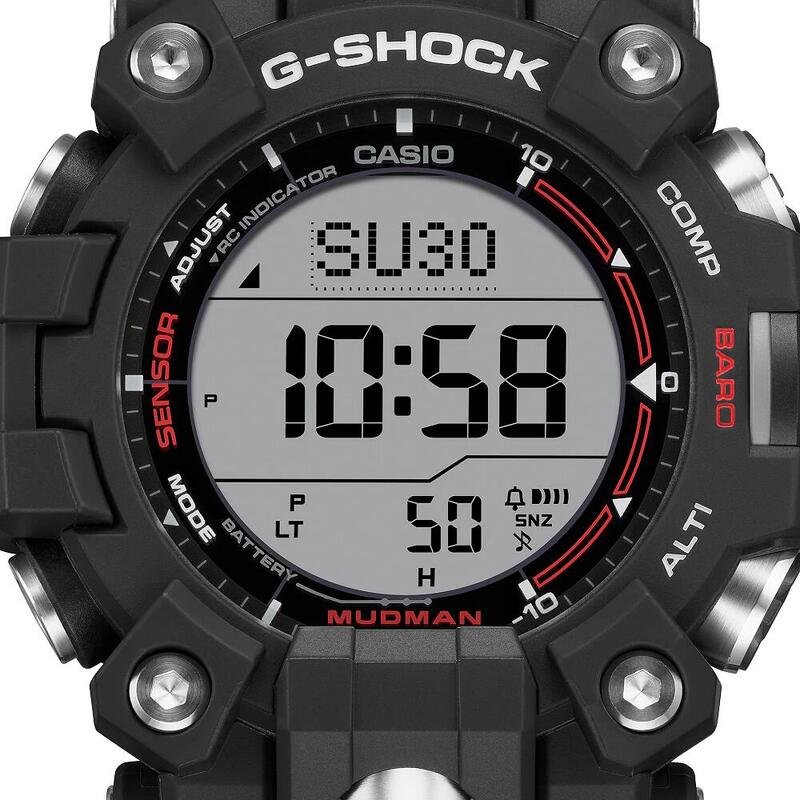 CASIO G-SHOCK Mudman GW-9500-1JF Black G Carbon Core Atomic Men Watch